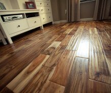 Engineered Hardwood Handscraped Surface