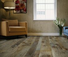 Engineered Hardwood Wide Plank Wire Brushed